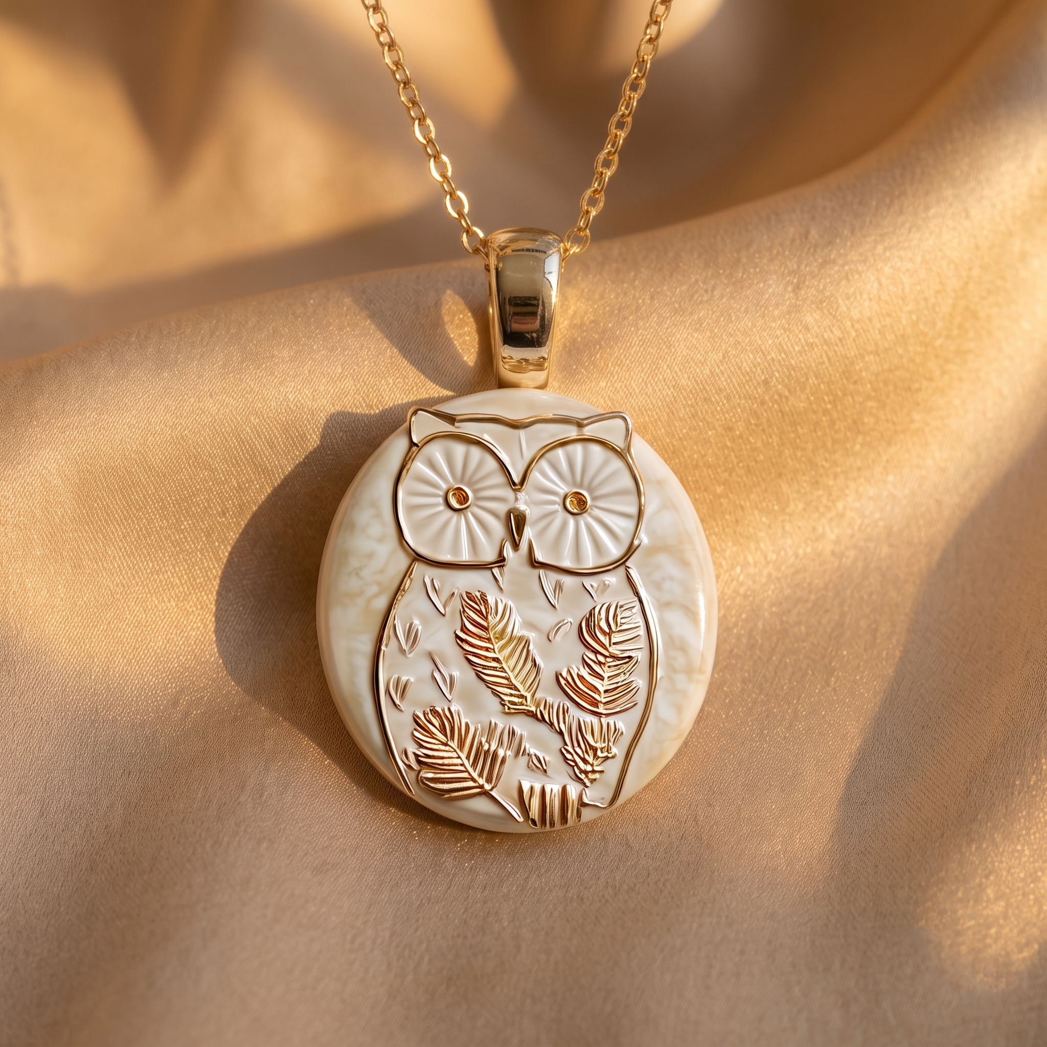 Noctua - Owl Pendant